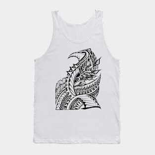 Pacific Island Pattern Tank Top